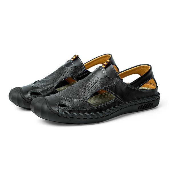 

zapatillas сбывания обувь cuero лета кожаной sapatos мужских случайный человек, черные мокасины для мужчин досуга informales причинных белог, Black