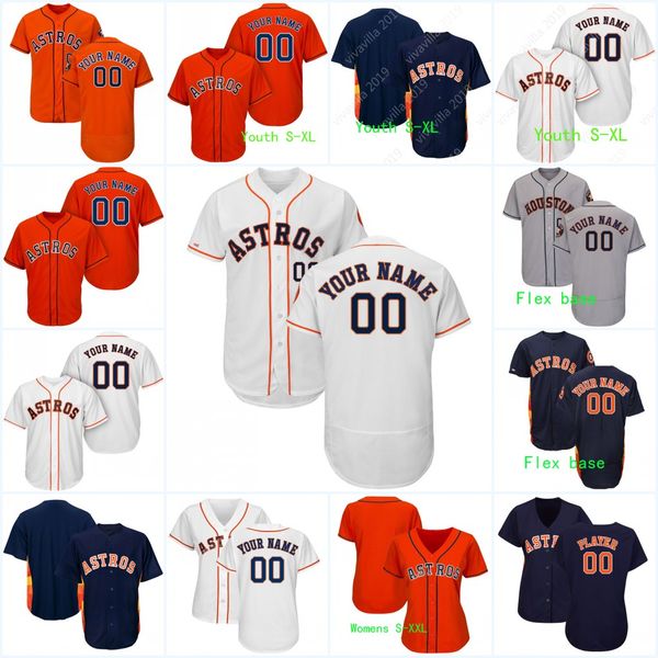 

2 Alex Bregman 2019 new jerseys 1 Carlos Correa 4 George Springer 27 Jose Altuve 35 Justin Verlander Baseball Jerseys