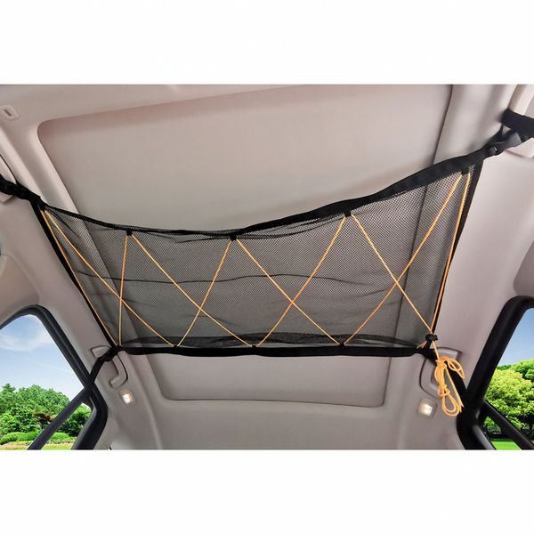 

car ceiling mesh roof interior storage bag car roof interior cargo net bag sundries storage