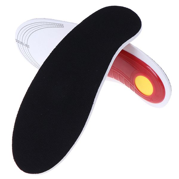 

1pair ortc insole arch support flat feet insert foot care fasciitis relief insoles, Black