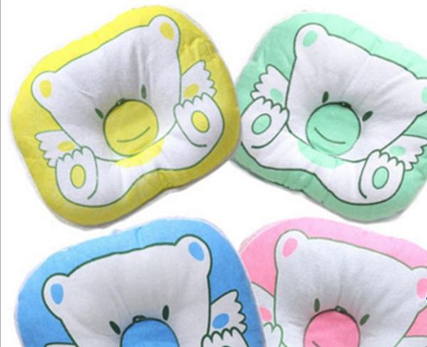 

newborn baby little pillow small bear stereotype cartoon side / baby pillow fixed pillow kid baby