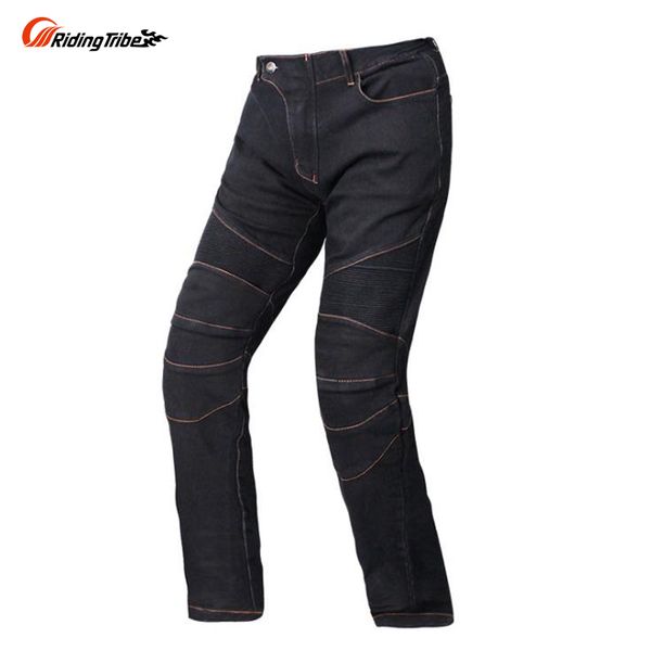 

riding tribe jeans motorcycle pants riding on the road fall black jeans four-pieces protection distribution, h-11