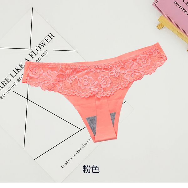 

Sexy Women G-string Thongs Lace Floral Sheer Low Waist Underwear Soft Lingerie Ice Silk Briefs Seamless Panties