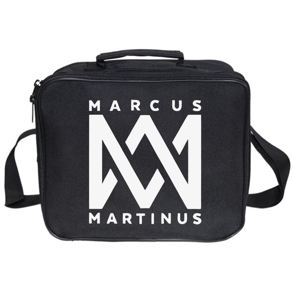 

fashion marcus&martinus lunch bag worker lunch box students bag teens travel cooler boys girls picnic insulation, Blue;pink