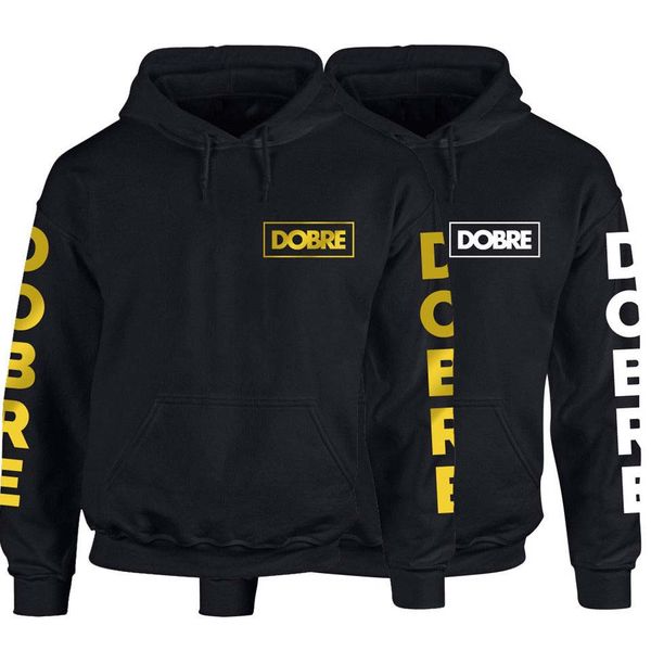 

winter fashion hoodie marcus lucas dobre brothers hoodie hoody children gift cotton casual sweat homme sweatshirt, Black