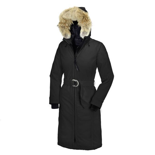 

dhl бесплатная доставка моды марка капюшоном женщины whistler зима анорак куртка женская теплая вниз длинные пальто утолщение одежда женская, Black