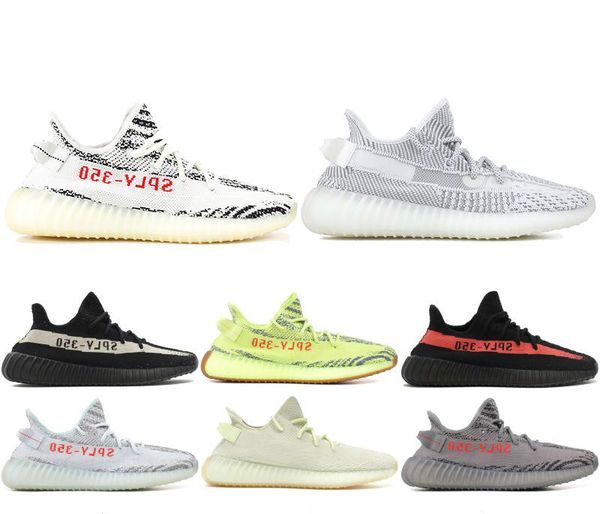 

butter static designers shoes mens bred semi frozen yellow sesame west casual shoes womens cream white zebra sneakers us5-13, Black