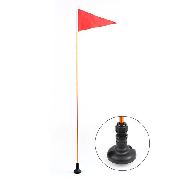 

outdoor water sports kayak safety flag mount kit universal kayak diy accessories for boat canoe yacht dinghy
