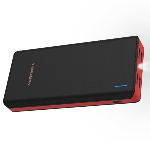 

power bank 24000mah portable external battery 4 usb output quick charge for iphone x xiao mi a2 note 8 xiomi honor