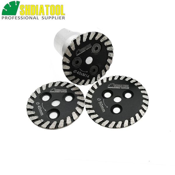

shdiatool 1pc pressed mini diamond blade with removable m14 long flange and 2pcs blades engraving carving disc granite