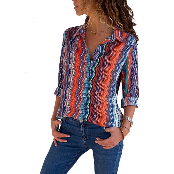 

designer women blouses blouse women plus size 4xl 5xl long sleeve womens and blouses large sizes autumn striped casual office blouse, White