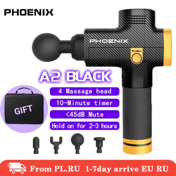 

phoenix a2 muscle massage gun deep tissue massager therapy gun exercising relief weight loss expert