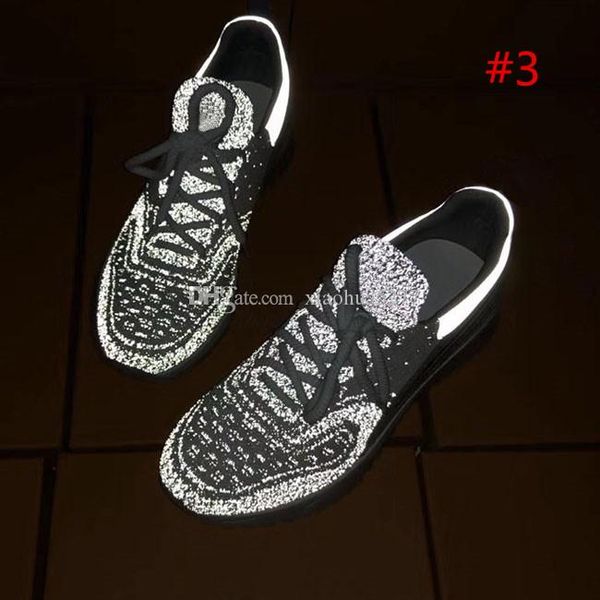 

2020 fashionable and casual shoes designer sneakers casual shoes mens womens brand luxury designer knitted mesh breathable com, Black
