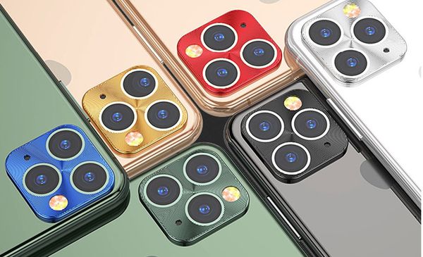 

camera lens protective film for iphone 11 pro max metal camera len protector cover for iphone 11 pro max camera cover 7 colors