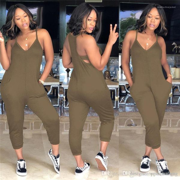

womens jumpsuits colorful mid waist bodysuit casual ins style female clothing summer sashes skinny, Black;white