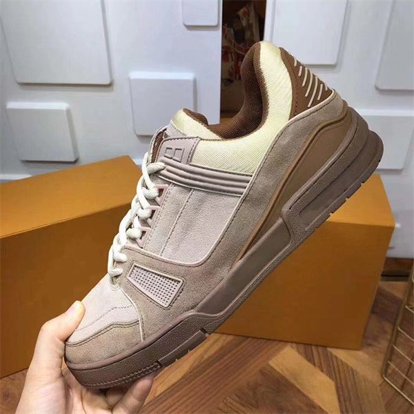 

men flat trainer sneaker shoes men shoes real leather rubber outsole vintage trainers outdoor casual shoes size us 11, Black
