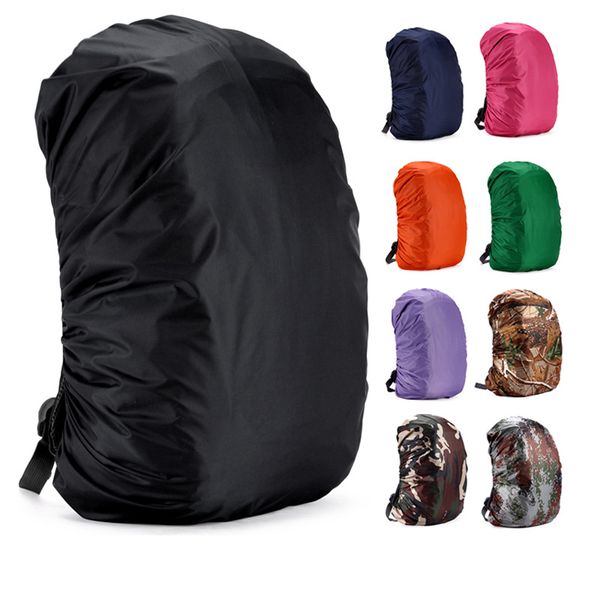 

35l waterproof backpack outdoor mountaineering bag 210d rainproof cover bag rain cover for travel storage package 8 colors
