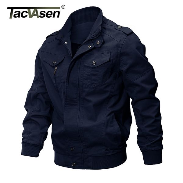 

tacvasen tactical jackets men autumn regular army bomber jackets navy cotton cargo pilot flight jacket windbreaker 6xl, Black;brown