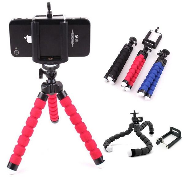 

mini ocs bubble tripod digital camera trip camera bracket selfie stand adapter mount monopod for iphone 6 6s samsung s6 edge camera