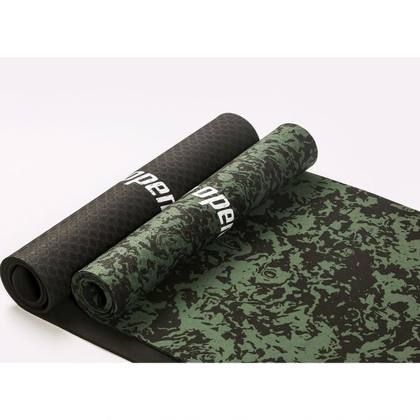 

camouflage yoga cards non-slip 6 mm sports yoga mats fitness gym mats 1730*680*6 mm for junior pads 3 in 1 environmental