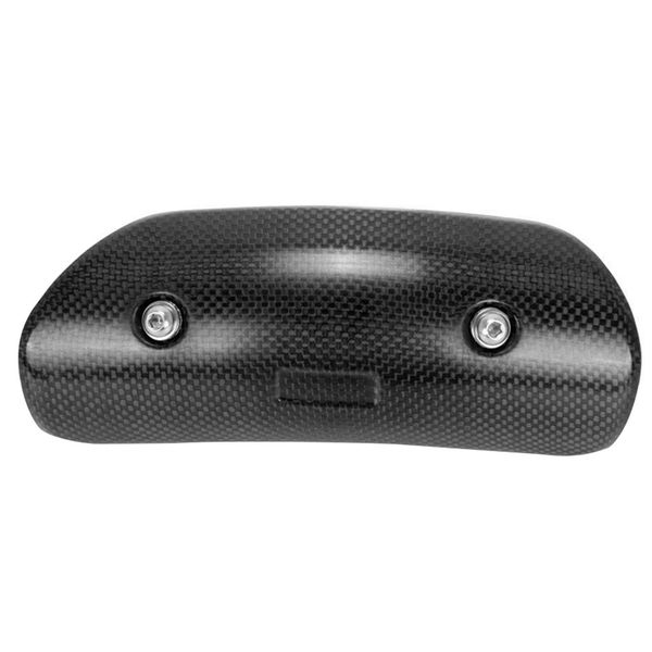 

motorcycle exhaust pipe heat shield carbon fiber shield anti-plate for scorpio high heat insulation performance carbon fib