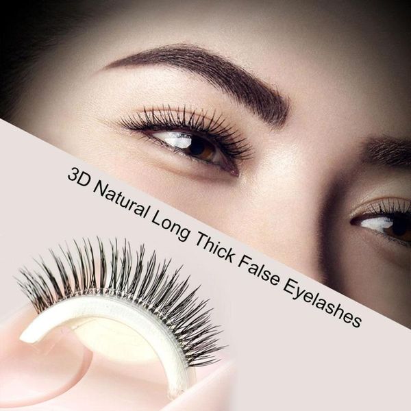 

10 pairs pro natural eye lashes extension beauty tools false eyelashes set