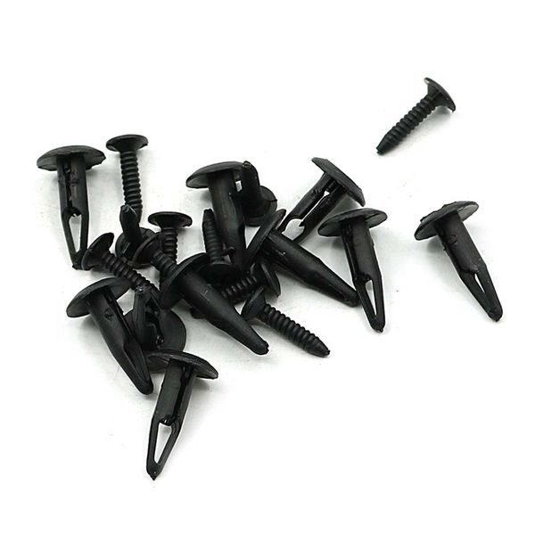 

in stock 10 piece m6 plastic rivet fastener screw bolt clips kit for yamaha rhino 450 660 700 fender hood body rhino450 rhino660