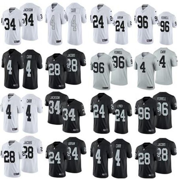 

Oakland men women youth raider 24 johnathan abram 4 derek carr 34 bo jack on 96 clelin ferrell 28 jo h jacob black jer ey 75 howie long