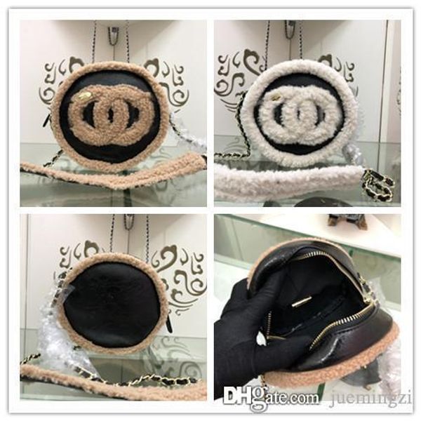 

designers matrasse chain shoulder bag round type ladies caviar skin chain shoulder bag size:16/12cm