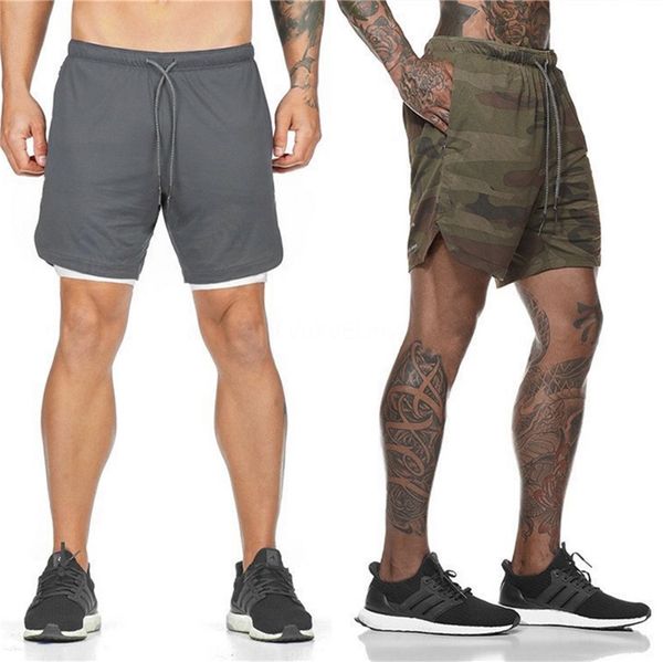 

new gym crossfit sports shorts men quick dry running shorts mens gym training bodybuilding short pants sportswear beach shorts #358, White;black