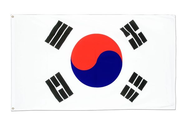 3x5Fts kor kr Bandiera Corea del Sud Fabbrica diretta coreana 90cmx150cm