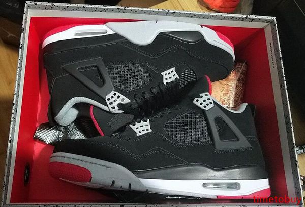 

4s 2019 bred white cement cactus jack toro bravo basketball shoes men 4 tattoo fire red outdoor sneakers with