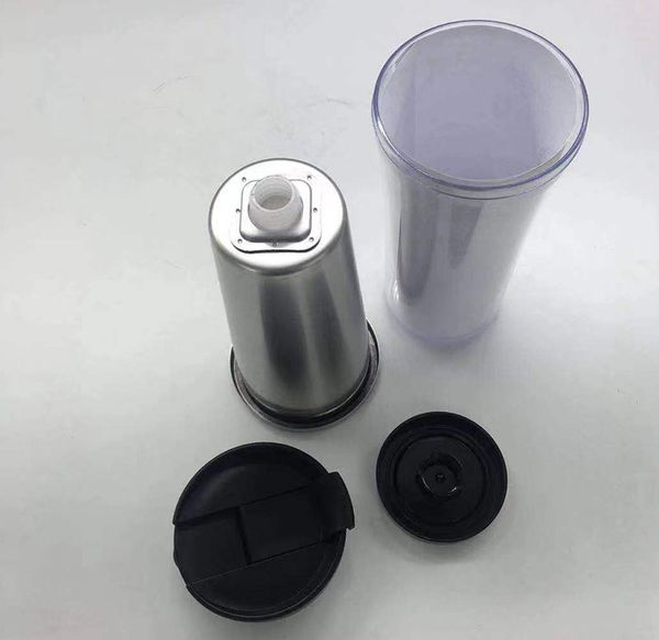 

450ml stainless steel storyboard tumblers inside stainless steel outside plastic water travel mugs with lid plastic bottom