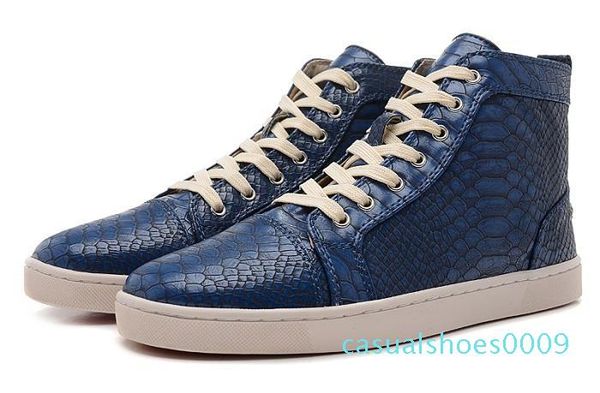 

роскошные дизайнерские туфли питона кожаная обувь мужская мода кружева-up повседневная обувь мальчиков вечернее платье квартиры обувь красно, Black