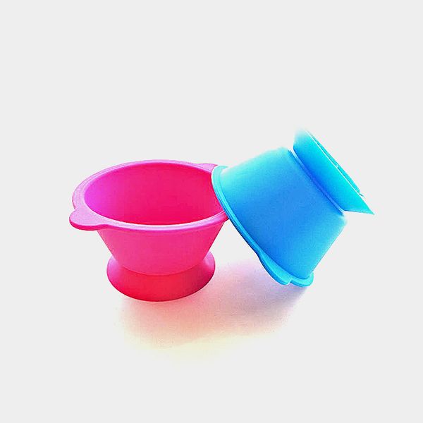 

every color one-piece jl silica gel sucker bowl feeding tableware food grade