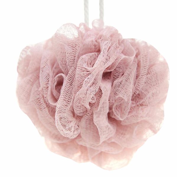

полотенце скруббер цвет sponge душ цветок loofah ванна душ губка pouf сетка шарик exfoliating скруббер k416