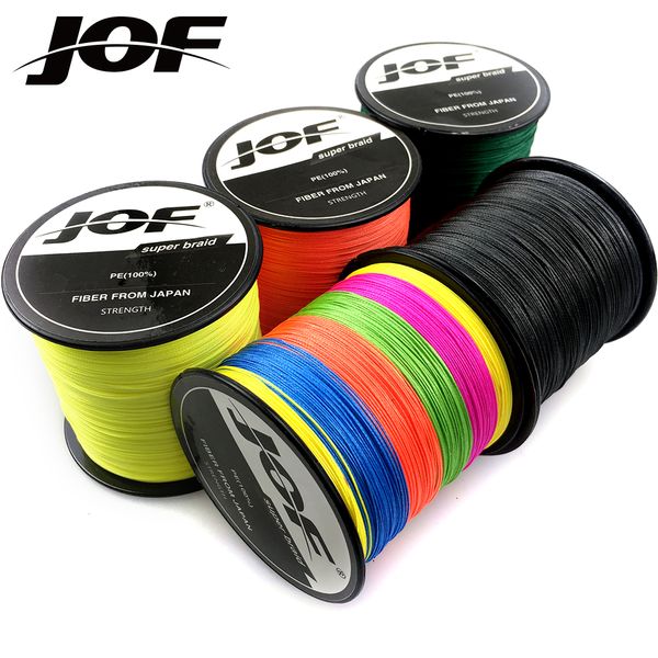 

jof 4 braid 300m pe braided fishing line 4 strand super strong japan multifilament thread for carp fishing