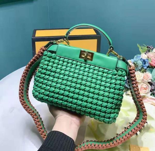 

designer crochet model handbag plain design handbags fashion lady shouler bags senior design feels women cross shoulder bag/5