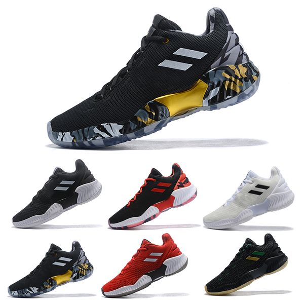 

2019 new pro bounce low basketball shoes donovan mitchell shoes men sports original designer size 40-45
