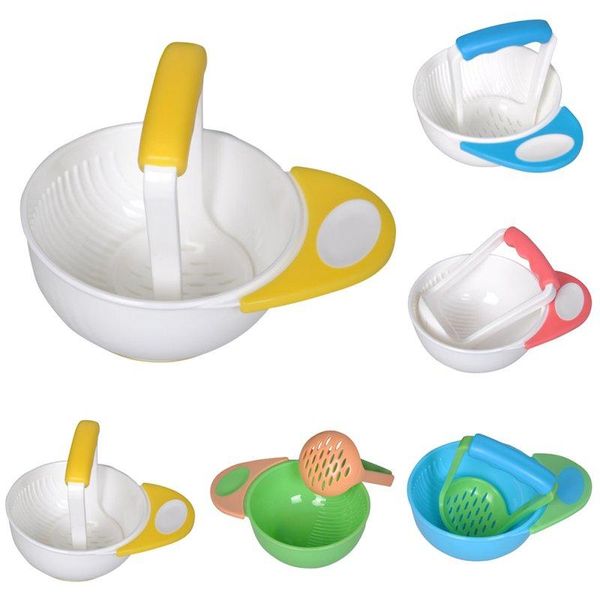 

baby food mills kids baby learn dishes grinding bowl handmade grinding food fruit supplement children baby supplies hvkbn