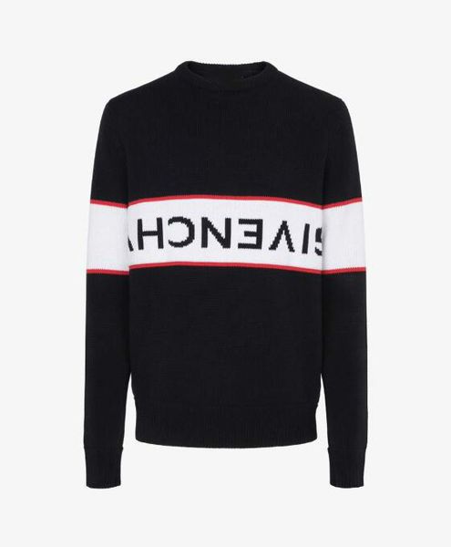 

Европа и Соединенные Штаты прилив бренд осень и зима письмо шаблон свитер шею цве