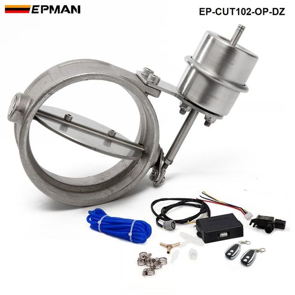 

new h g 102mm open vacuum exhaust cutout valve with wireless remote controller set ep-cut102-op-dz