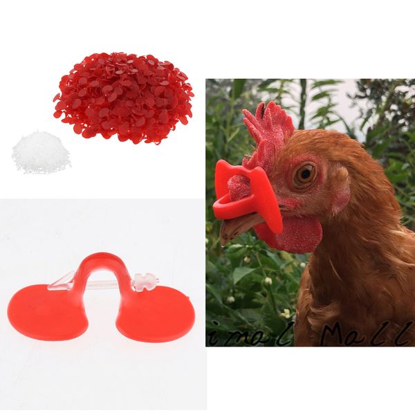 

1000x chicken pinless peepers poultry blinders spectacles anti-pecking