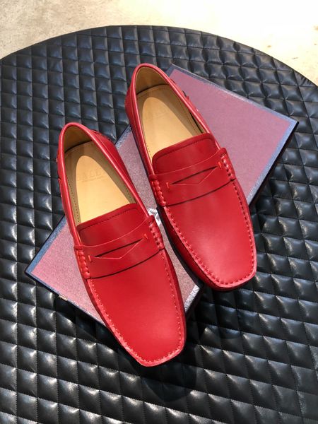 

new 2020 sr men's casual leather shoes men's business casual shoes