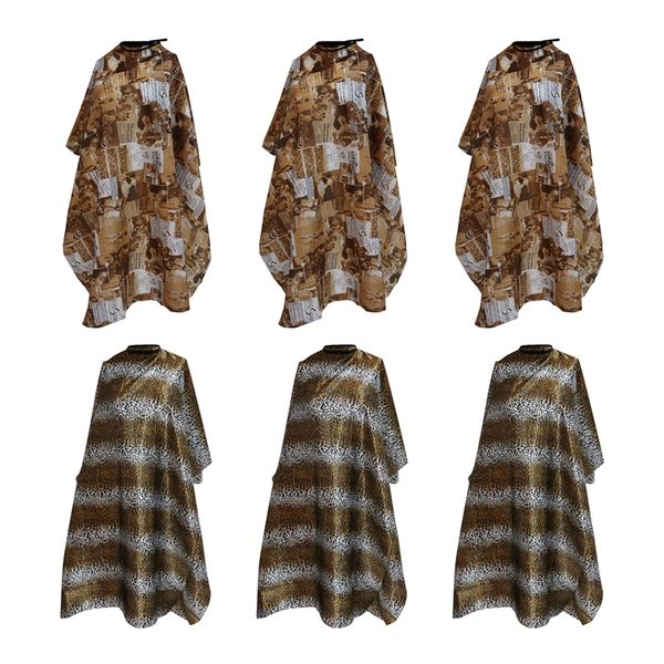 

6pcs professional hairdressing cape hairstyling breathable non-sticky hair