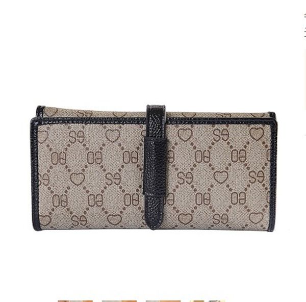 

designer wallet luxury designer women wallets luxury long purse leather good match large capacity fashion multifunctio 4, Red;black