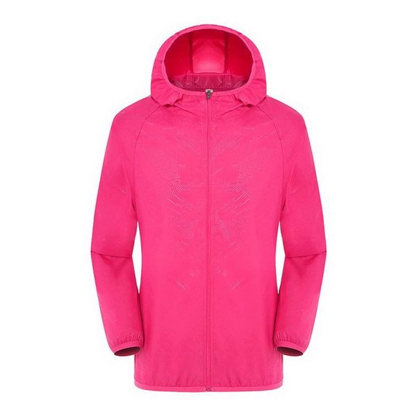 

2019 new men's windproof skin rain coat women packable jackets uv protect for camping hiking coat