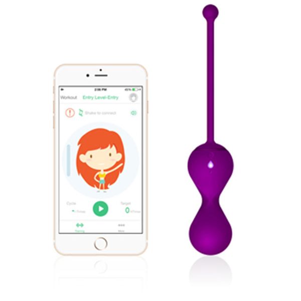 Magic Motion Kegel Master Ball Bluetooth Vibrator App Пульт дистанционного управления Smart Ben WA Ball Vangina Затянуть тренинг Секс-игрушка для женщины Y190711