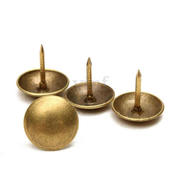 

copper 400-set pins thumb tacks push pins office supplies thumbtack 10x10mm