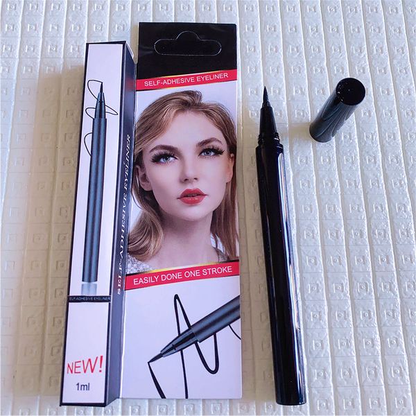 

new self adhesive eyeliner no need glue and it can wear magnet eyelashes and normal eyelashes makeup tools dhl ship